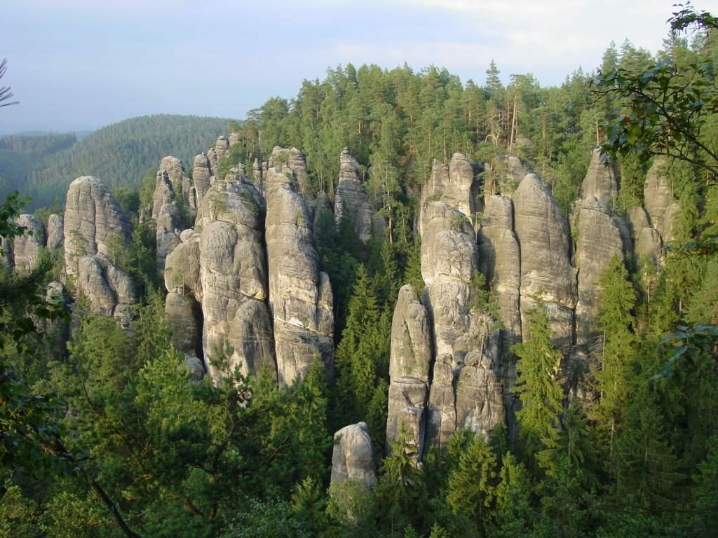 Праховские скалы Чехия
