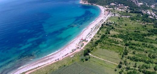 пляж Черногория